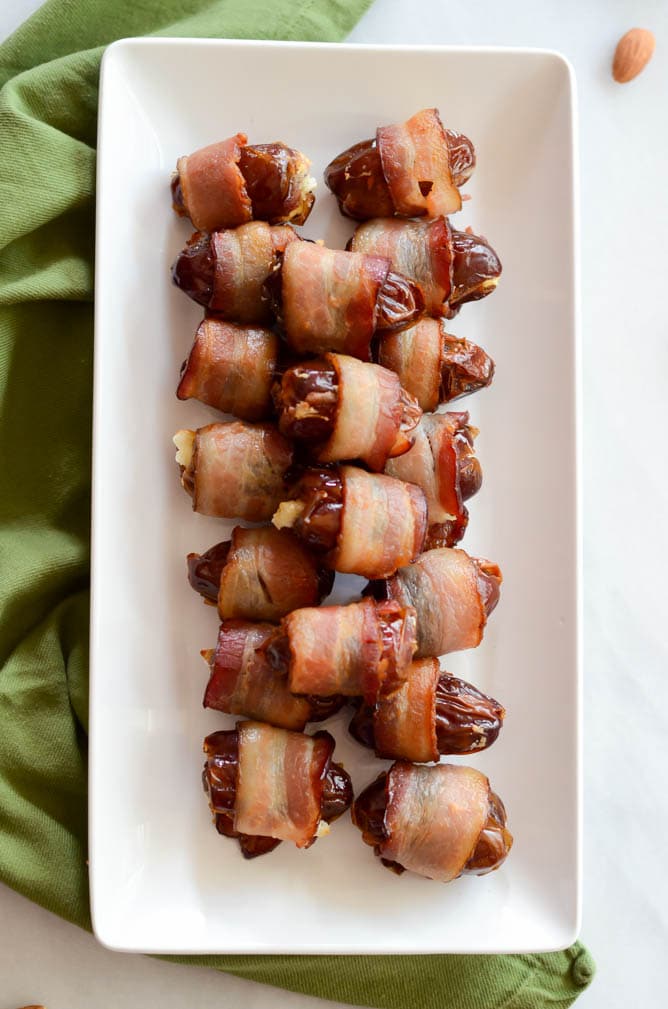 Bacon Wrapped Dates | CaliGirlCooking.com