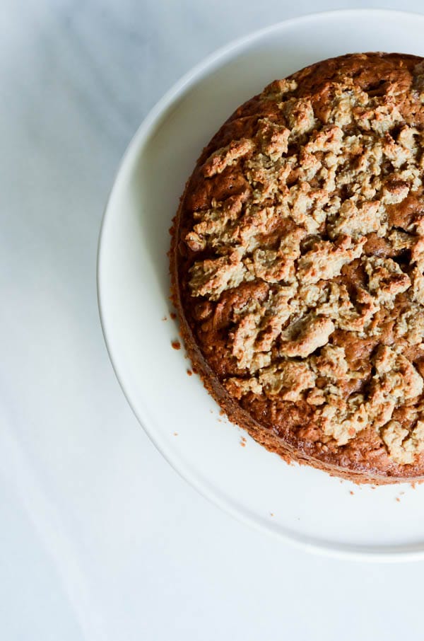 Parsnip Coffee Cake with Cream Cheese Crumble | CaliGirl Cooking