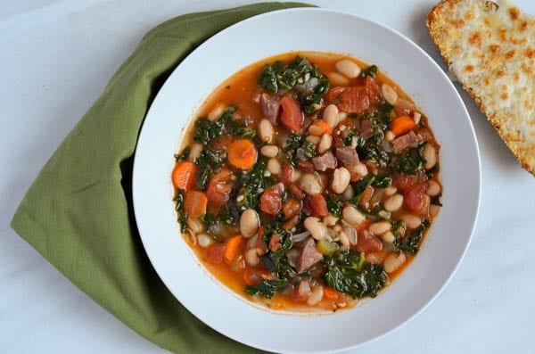 Warming Minestrone Soup | CaliGirl Cooking