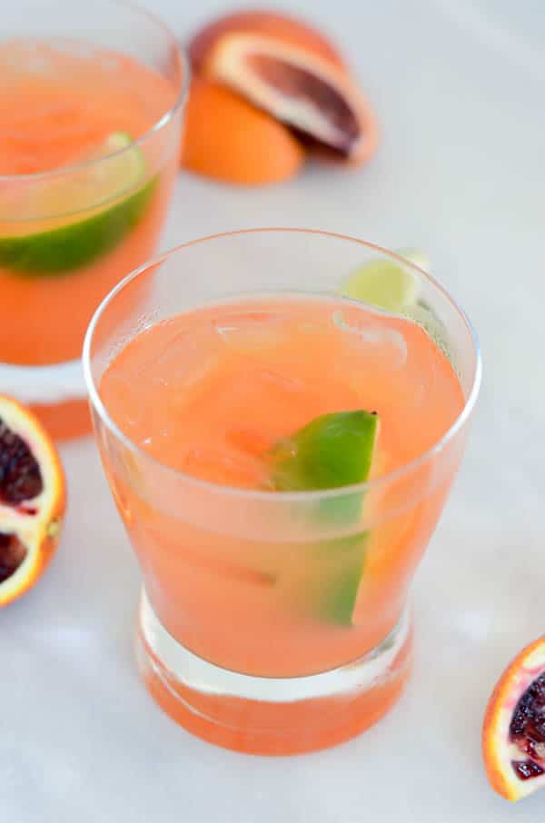 Blood Orange Margarita | CaliGirl Cooking