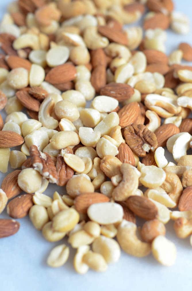 Curry-Rosemary Roasted Mixed Nuts | CaliGirl Cooking