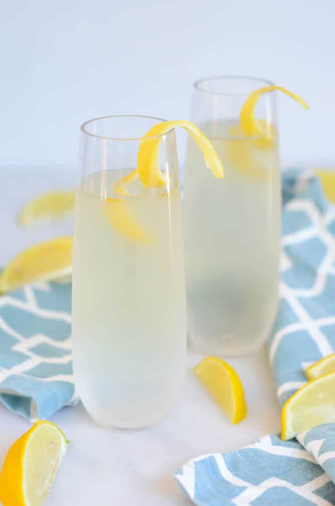 "Our" French 75 | CaliGirl Cooking