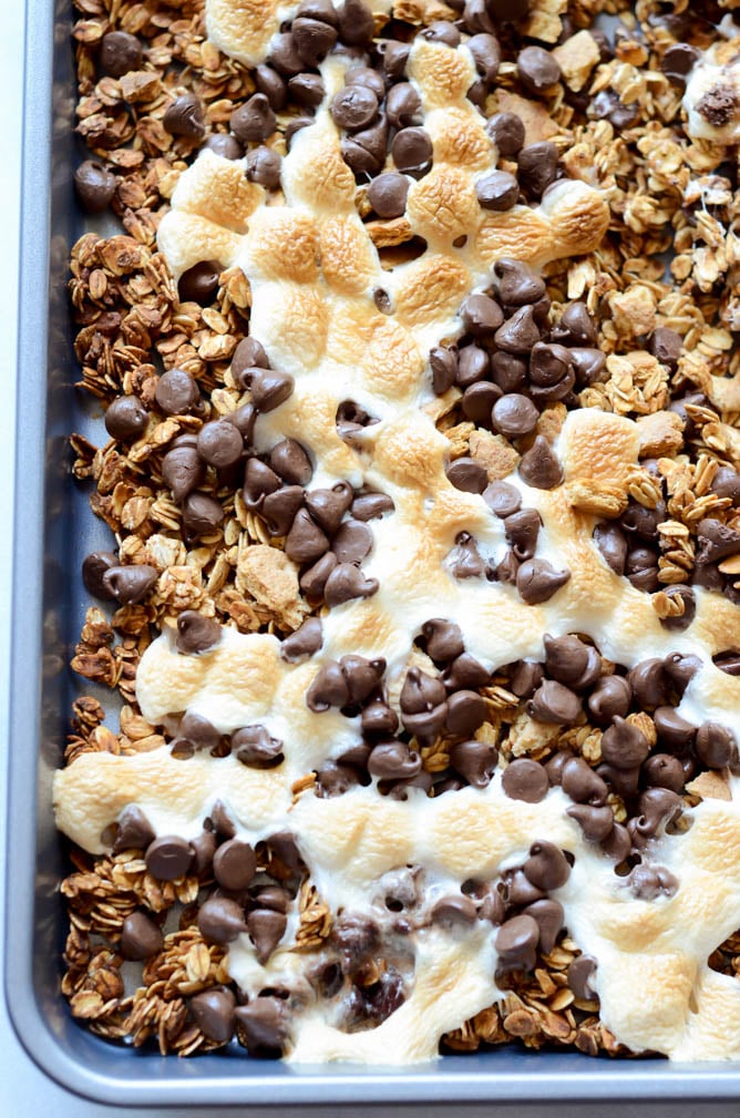 S'mores Granola Clusters | CaliGirl Cooking