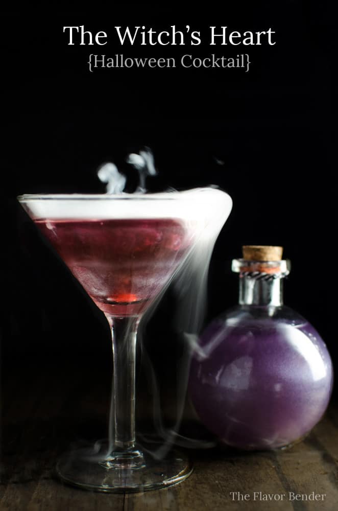 The Witch's Heart by The Flavor Blender | 22 Quick & Easy Halloween Recipes at CaliGirlCooking.com