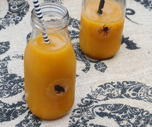 Pumpkin Juice by Healthy Slow Cooking | 22 Quick & Easy Halloween Recipes at CaliGirlCooking.com