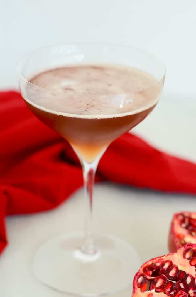 Pear, Pomegranate and Bourbon Punch | CaliGirlCooking.com