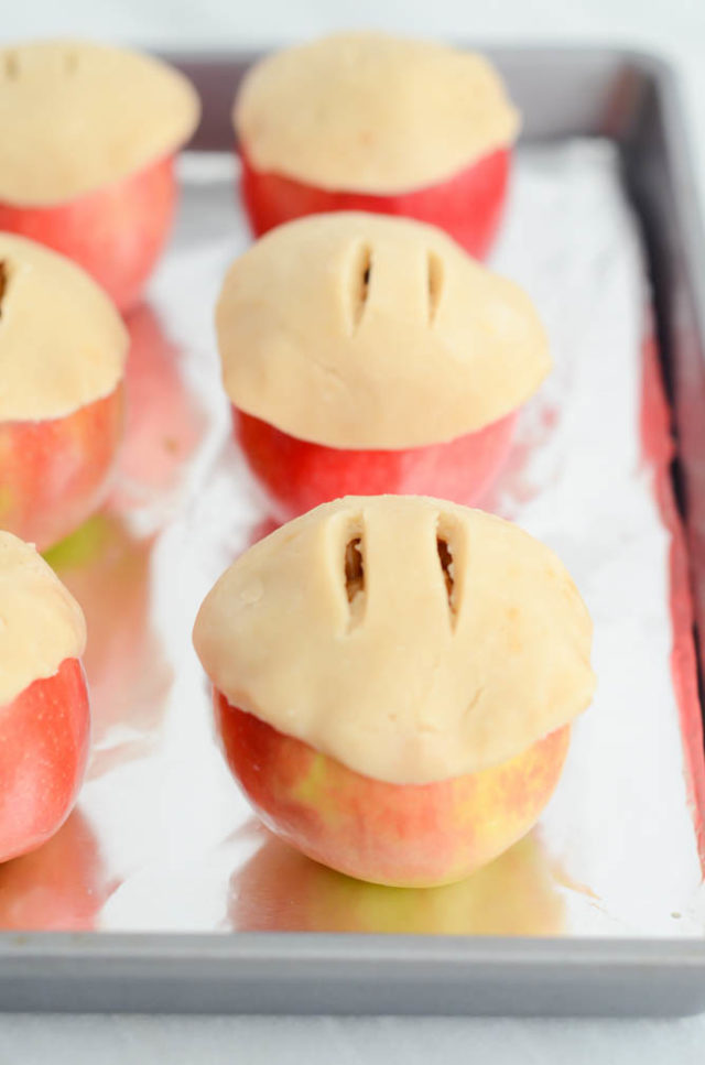 Maple Apple Pie Stuffed Apples | CaliGirlCooking.com