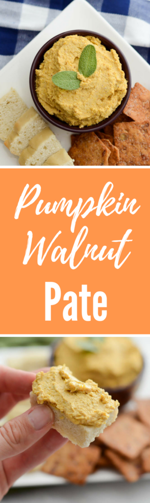 Pumpkin Walnut Pate | CaliGirlCooking.com