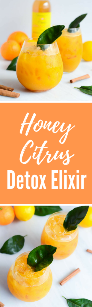 Honey Citrus Detox Elixir | CaliGirlCooking.com