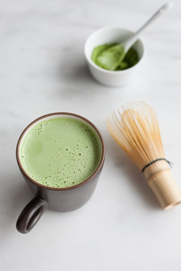 Vanilla Coconut Matcha Latte | 21 Recipes to Get Hygge With on CaliGirlCooking.com