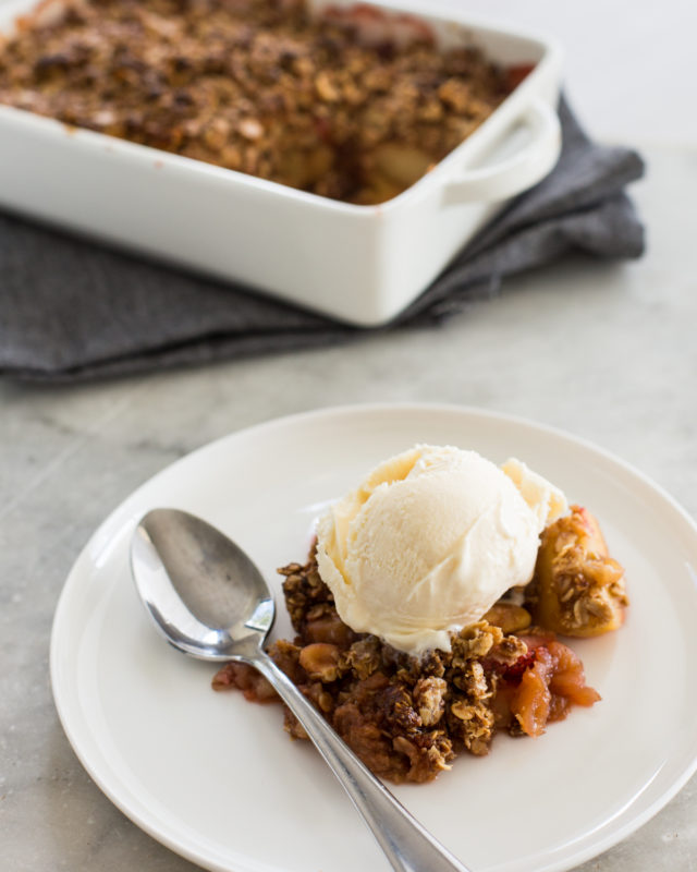 Apple Crumble with a Twist | 21 Recipes to Get Hygge With on CaliGirlCooking.com