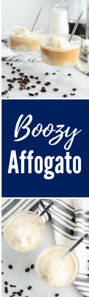 Boozy Affogato | CaliGirlCooking.com