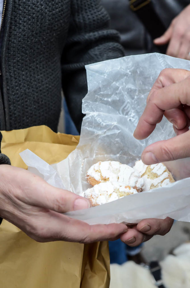 One of Tuscany's regional specialties: light-as-air almond delights.