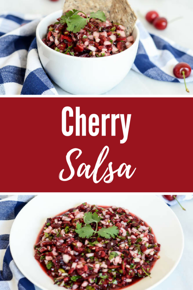 Cherry Salsa | CaliGirlCooking.com