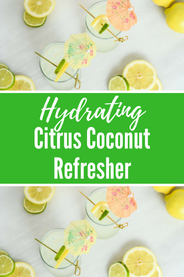  Citrus Coconut Refresher | CaliGirlCooking.com