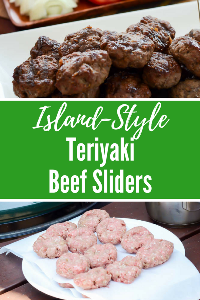 Island Style Teriyaki Beef Sliders | CaliGirlCooking.com