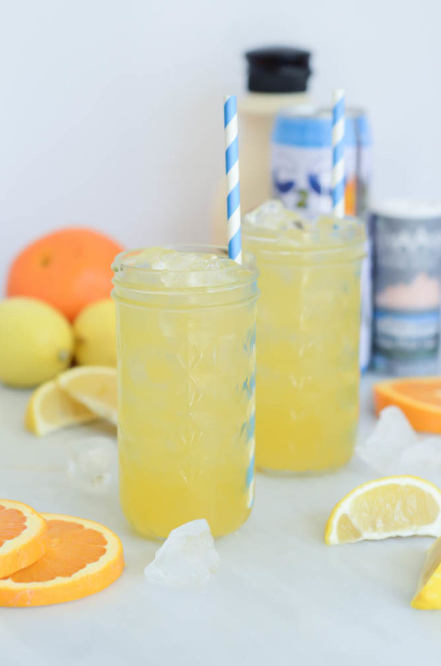 This Homemade Citrus Electrolyte Drink is a naturally sweetened alternative to all those sugary sports drinks out there.