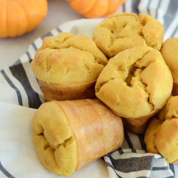 A fresh batch of Pumpkin Popovers is the perfect side dish to serve at any holiday meal.