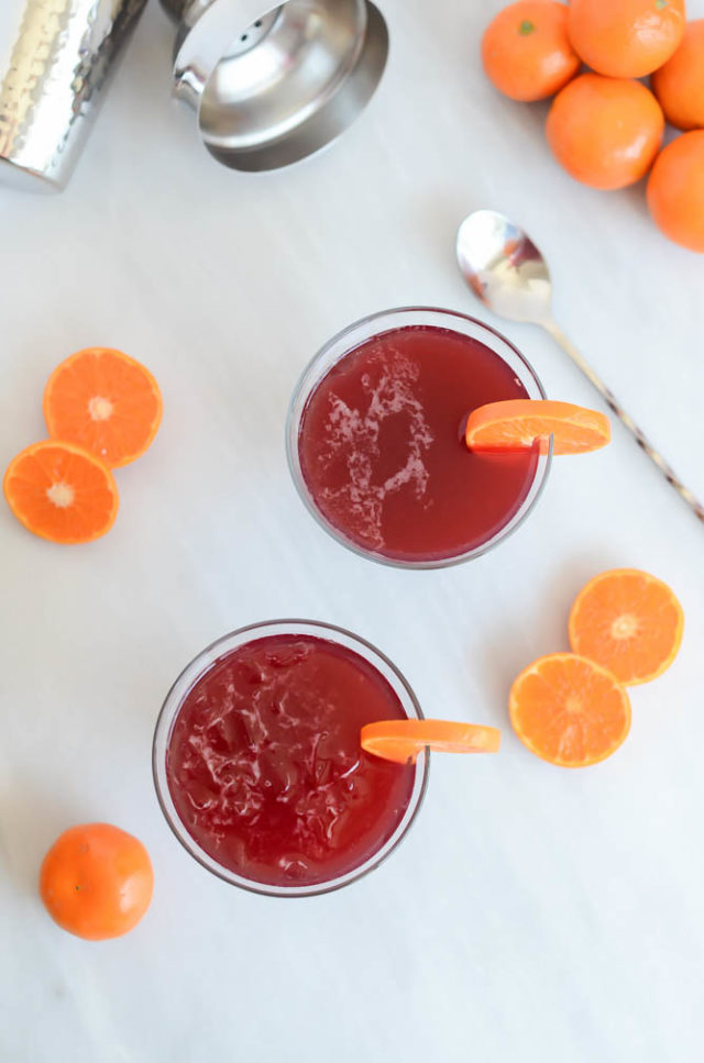 Festive Cranberry Clementine Martinis are THE holiday cocktail you should be making this year!