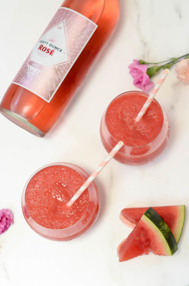 All you need is just three ingredients to make THE MOST Refreshing Watermelon Aperol Frozé a part of your summer cocktail rotation!