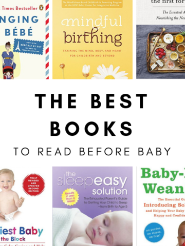 The most helpful books to read before baby arrives!