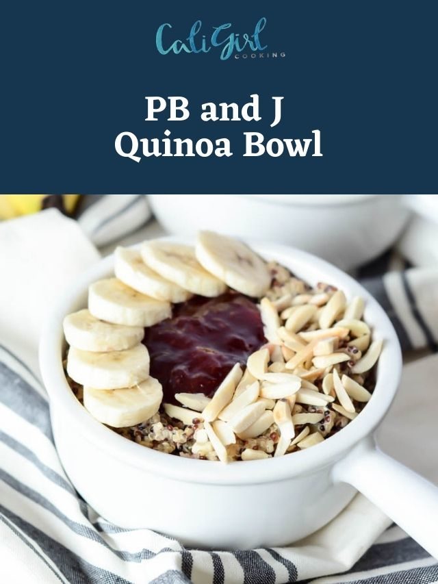 PB and J Quinoa Bowl